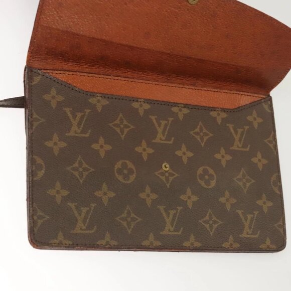 LOUIS VUITTON Monogram Double Rabat Shoulder Bag M51815 LV Auth BA1071 - Picture 12 of 16